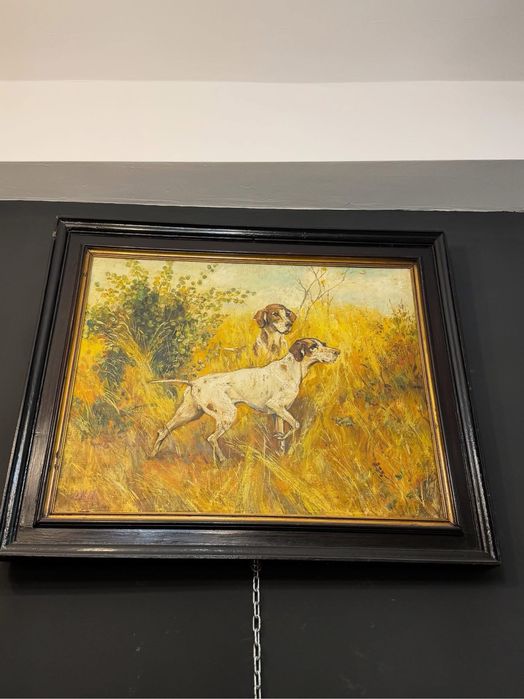 Pictura ulei pe panza