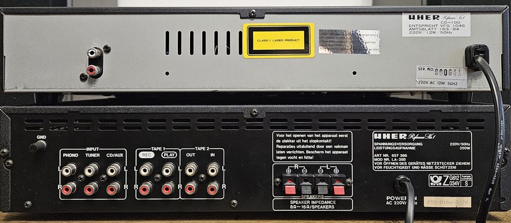 Uher Reference No 1 LA-350  CD-100