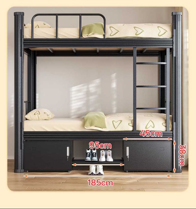 двухъярусная кровать / металлическая кровать / кровать для общежития