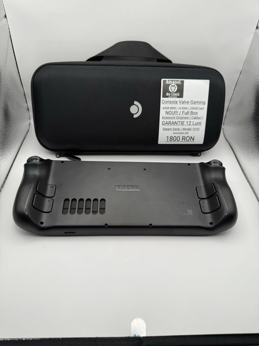Consola Valve Gaming NOU!!! 64GB / 16GB RAM / 256GB Card Garantie 1An.