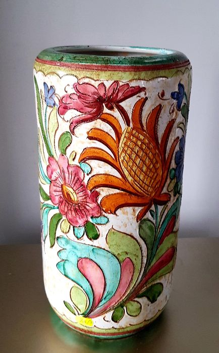 Bol/vas din ceramică italiană glazurata