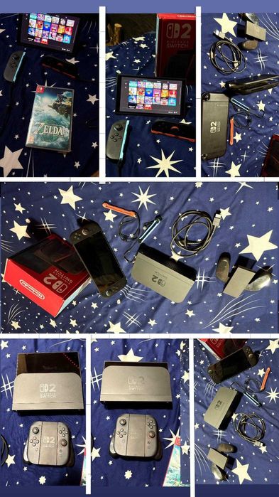 Nintendo Switch 2 + 17 Jocuri La Pachet