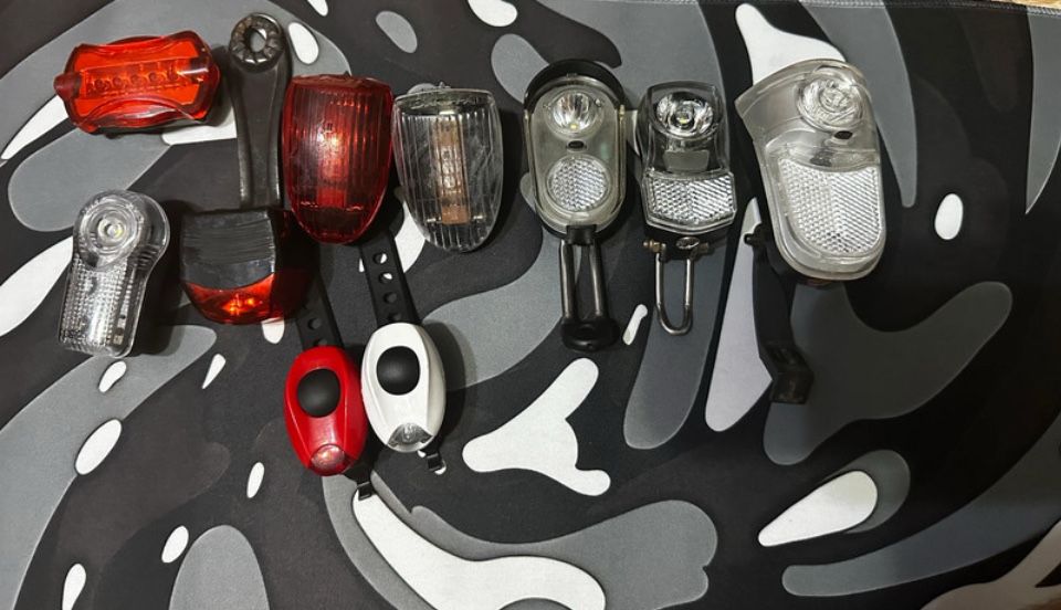 Set 10 lumini bicicleta/trotineta