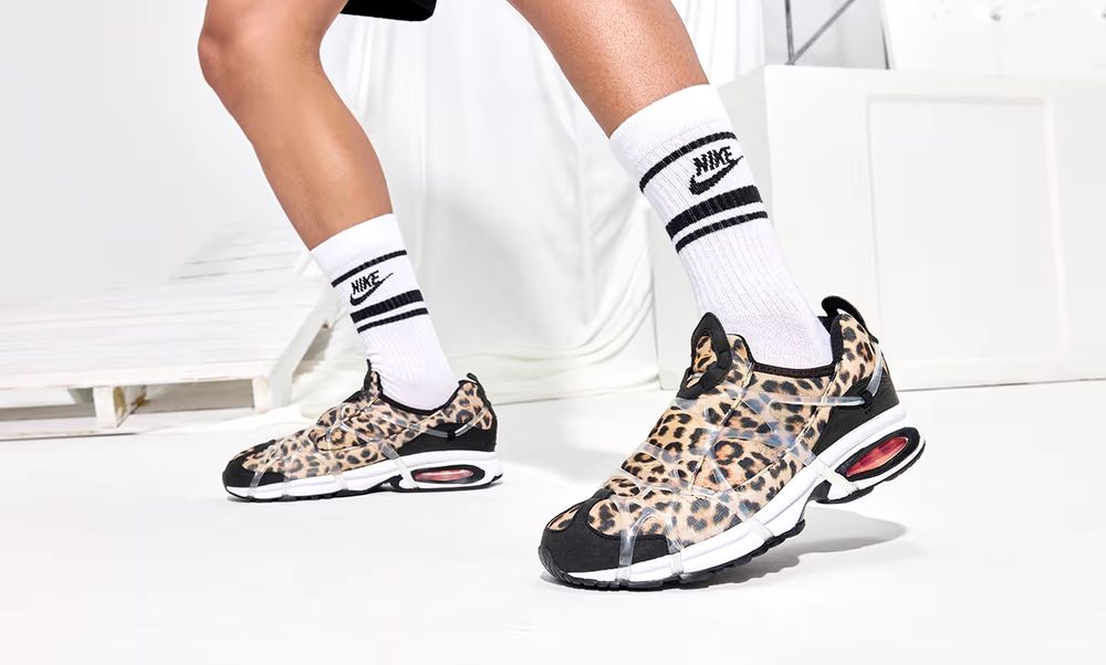 nike air kukini se leopard - дамски маратонки НОВИ размери 38.5.   и.