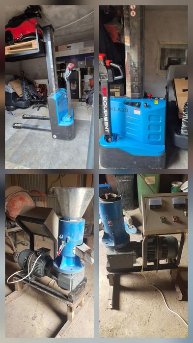 Se vand:presa peleti / transpalet electric