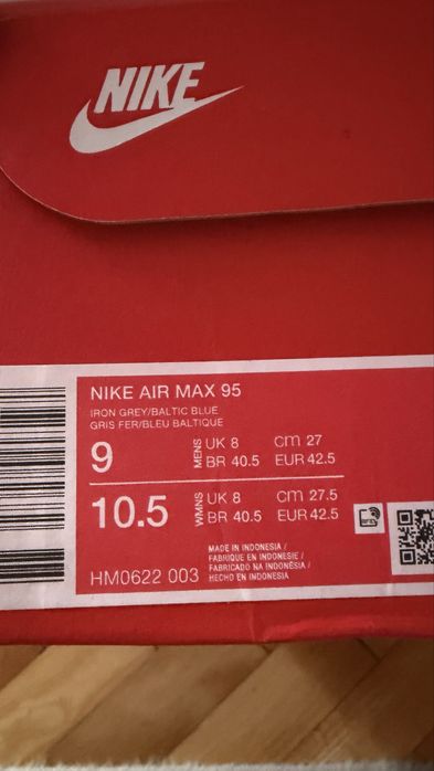 Nike Air Max 95 Iron Grey / Baltic Blue
