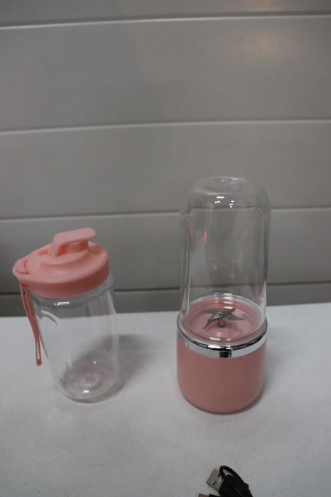 Мини преносим блендер включена чаша, 40W, 1500 Ah, 4 остриета, 400 ml