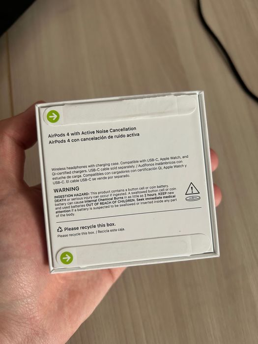 наушники AirPods 4 оригинал