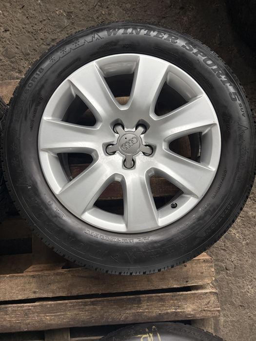 Jante originale Audi Q5 cu anvelope iarna 235/60 18 5x112