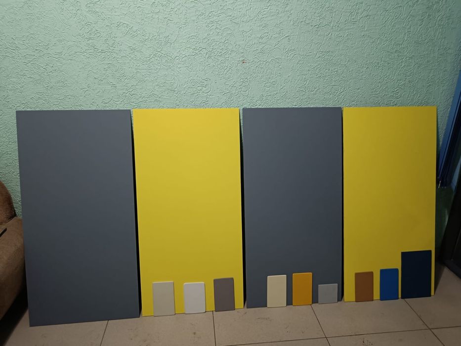 Фиброцементные и хризотилцементные плиты.