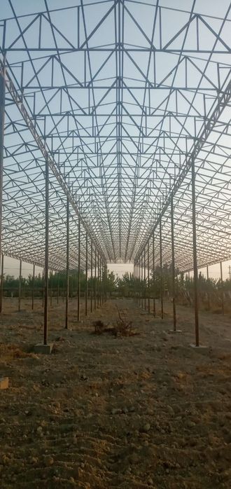 Konteyner mahsulotidan tom va binoyizni tom qismini yopib beramiz