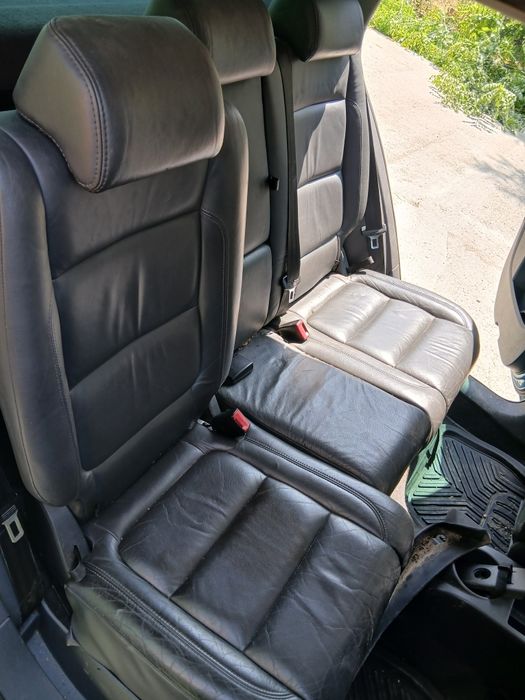 Interior piele negru cu încălzire Golf 5 plus/hatchback/Jetta/Touran (