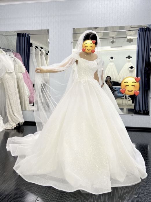 Новое свадебное платье