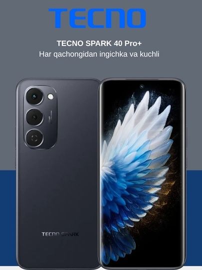 Bepul dostavka Tecno Spark 40 pro plus