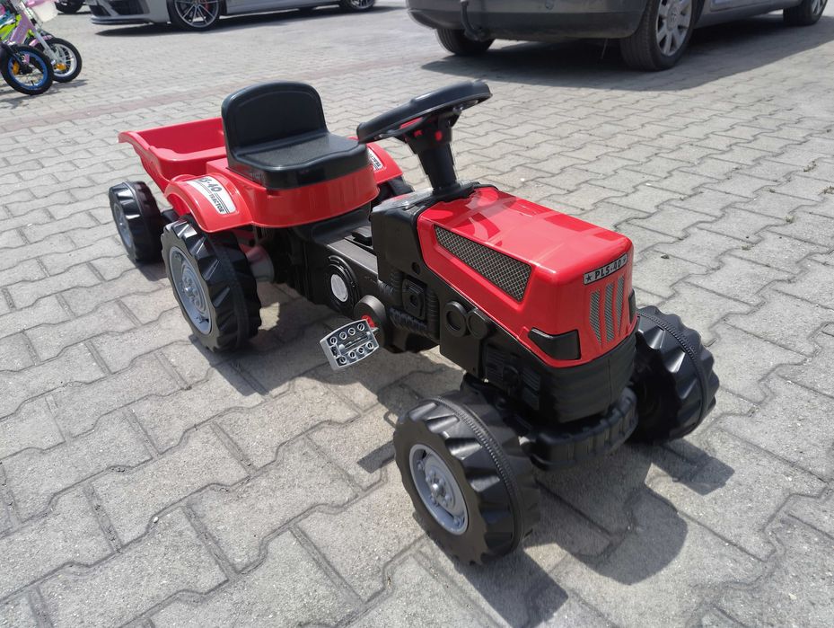 PILSAN Трактор с ремарке PLS-40 червен