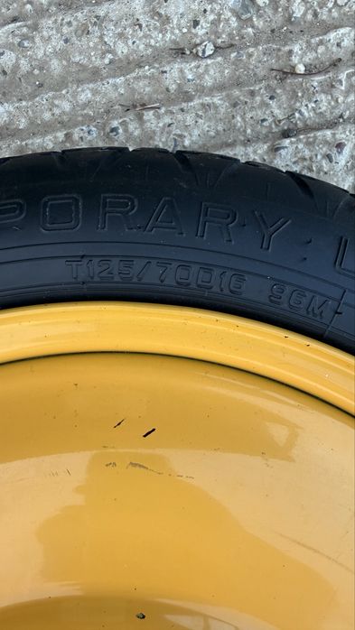 Roata rezerva slim Toyota, Honda, Renault