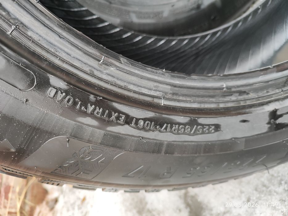 Продам Мишлен 225/65 R17 зимняя