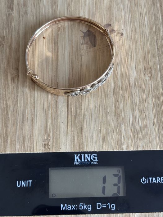 Браслет, новый, 585 проба, не дутыш