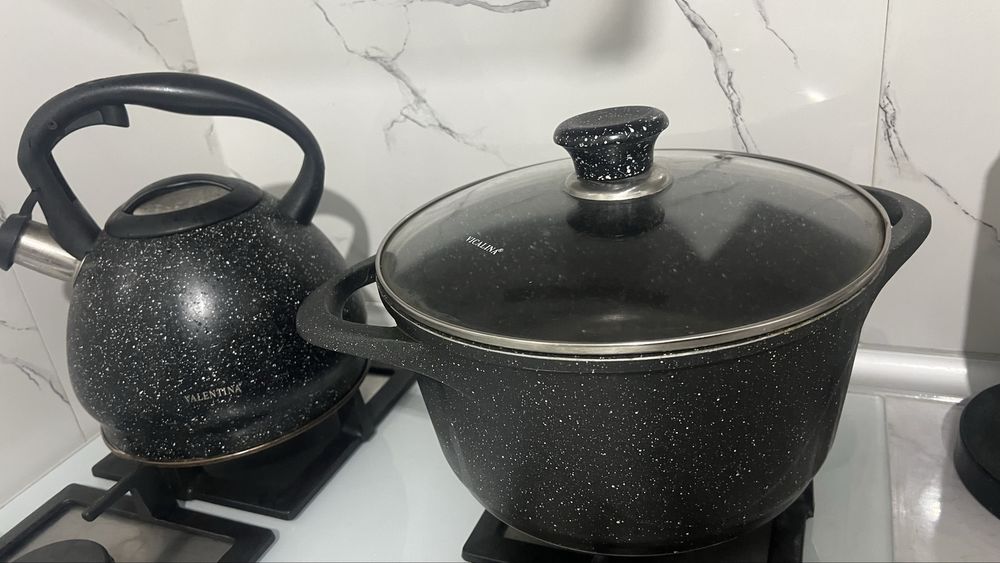 Продам казан и чайник