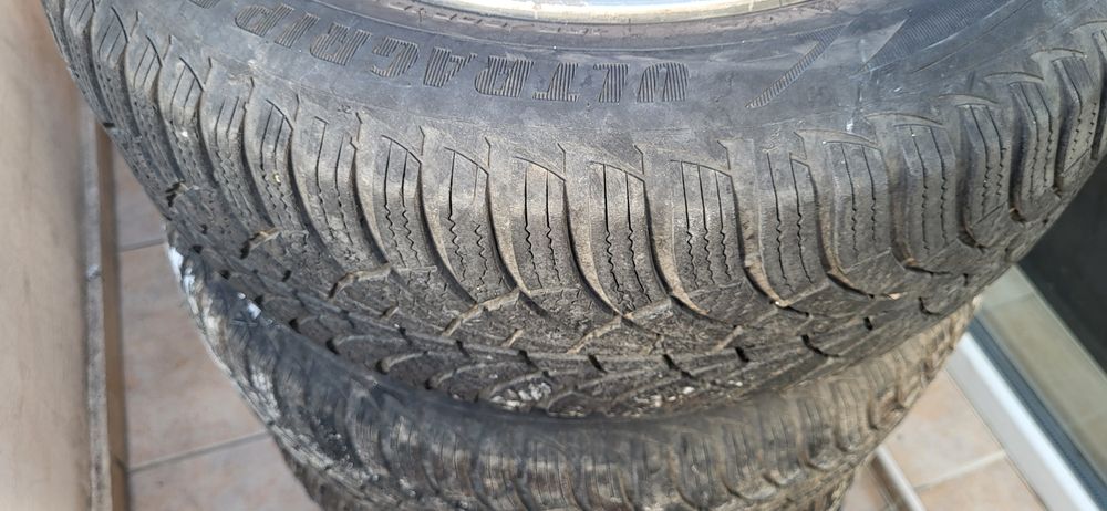 Оригинални алуминиеви джанти за VW 15" с гуми