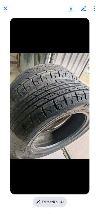 Vând 2 anvelope M+S în stare foarte buna.