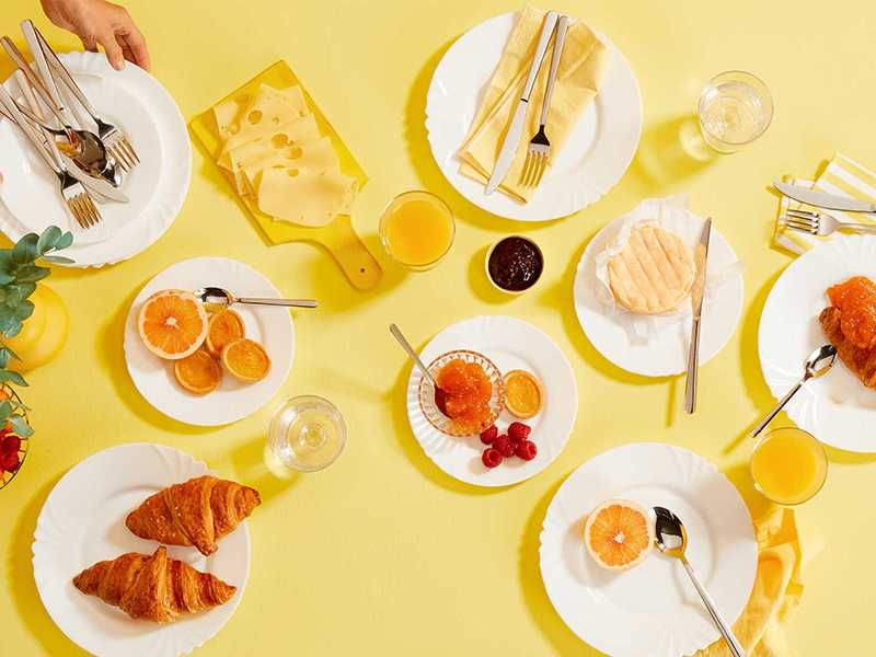 НОВИ! Комплект прибори 24 части