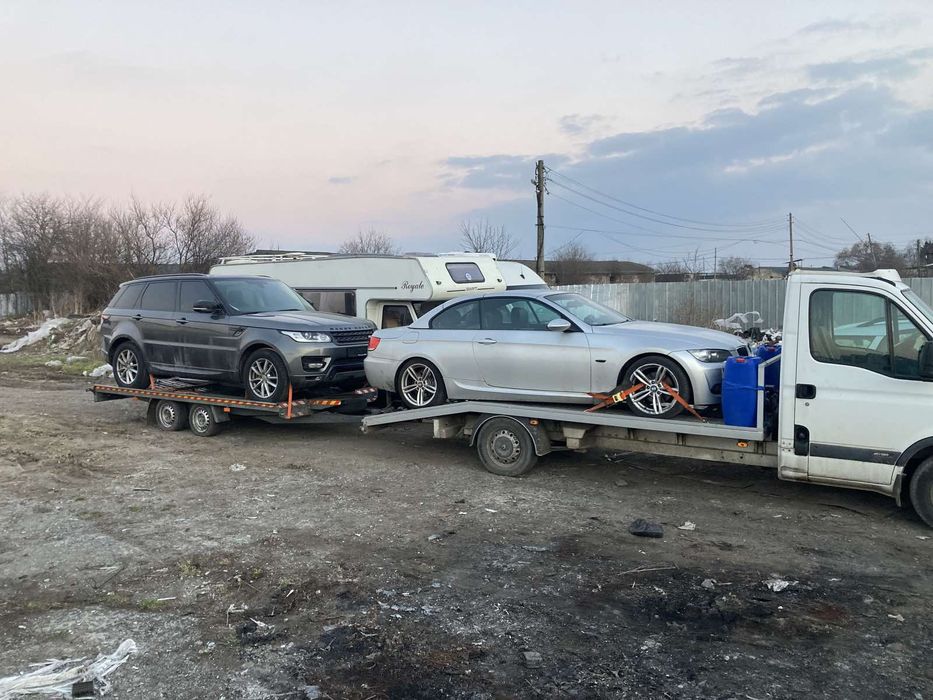 Платформи под наем и транспорт на автомобили, пътна помощ