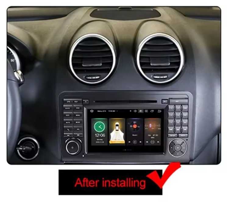 Мултимедия за Mercedes R-class R300 R350 W251 Навигация 2 DIN Android