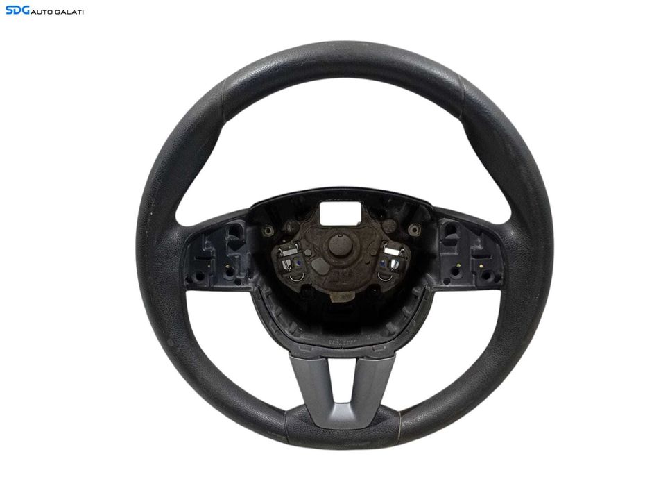 Volan din Piele in 3 Spite Seat Leon 1P 2008 - 2013 Cod 7M5419091C [LC0881]