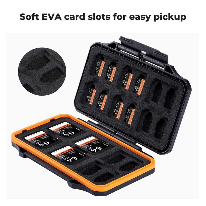 K&F Concept Калъф за карти памет SD / TF / CF / Micro SD / SDXC