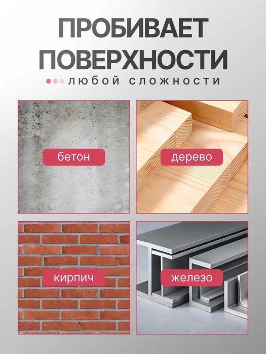 Пороховой пистолет для дюбелей/Poroxli dyubellar uchun pistolet 50 o'q