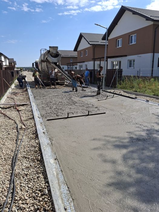 Executări beton elicopterizat Galați.
