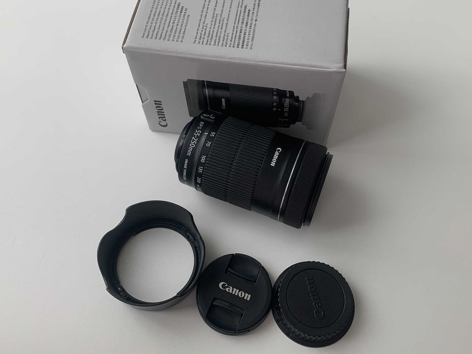 canon 55 250mm - Obiective pentru camere foto la preț mic | OLX.ro