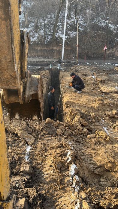 Услуги экскаватора погрузчика 3в1