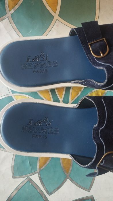 Летние тапочки Hermes