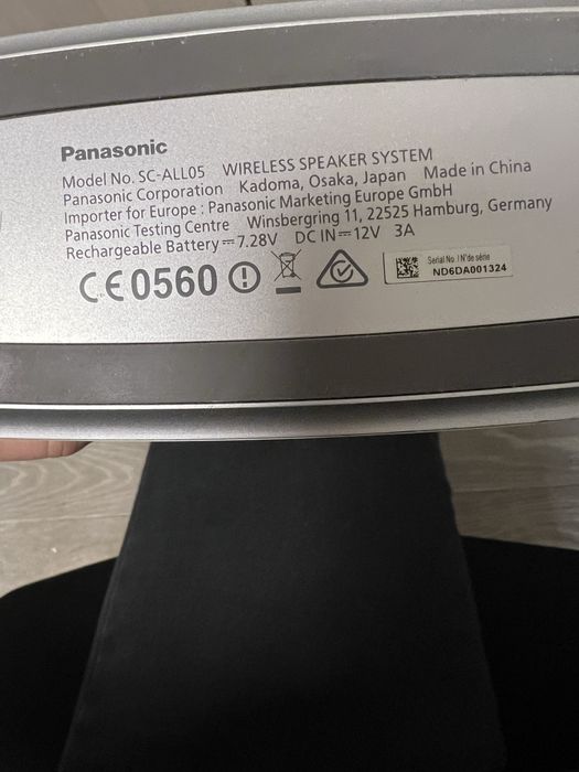 Boxa wi-fi , bluetooth Panasonic