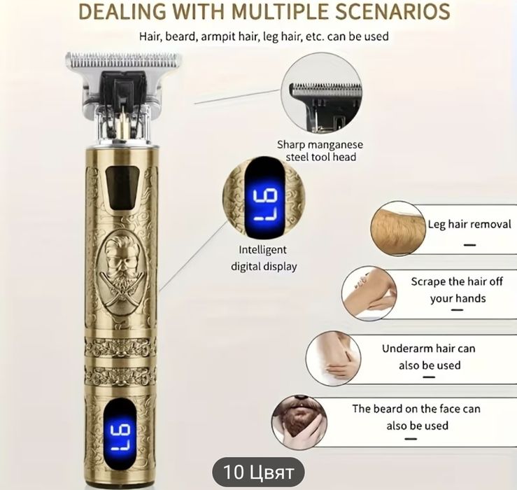 Мъжка презареждаща самобръсначка