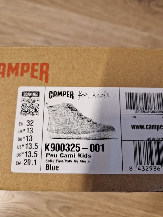 Camper зимни боти естествена кожа 32