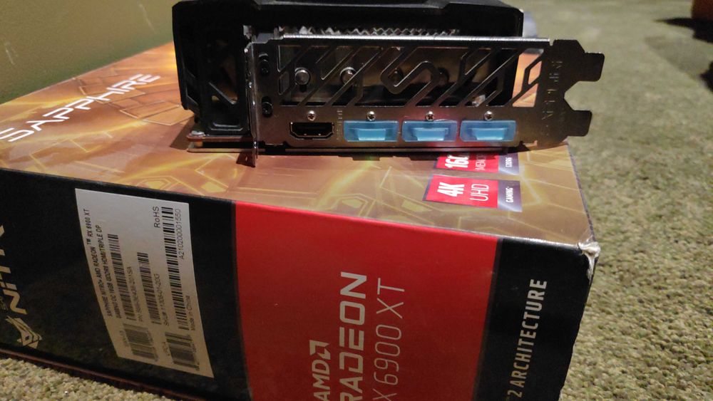 AMD radeon rx 6900xt SAPPHIRE NITRO+ 16gb