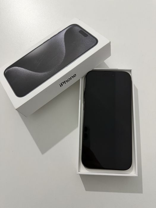 iPhone 15 Pro, 128GB, Black Titanium