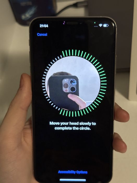 iPhone XS Max silver 64GB iOS 15