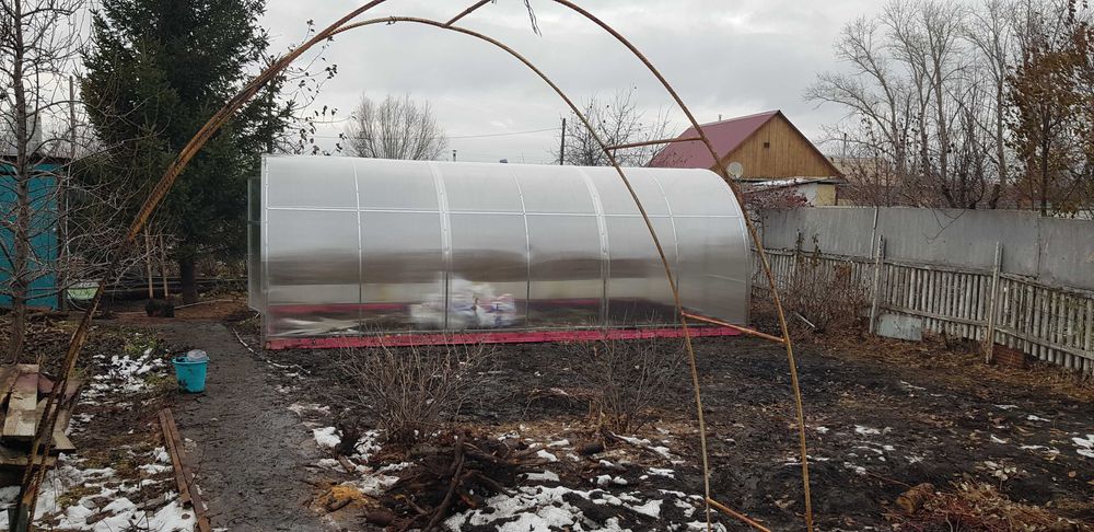 Теплицы из стального оцинкованного профиля