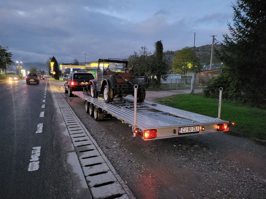 Tractari auto Cluj 24/7, asistenta rutiera 24/7, platforma auto 24/7