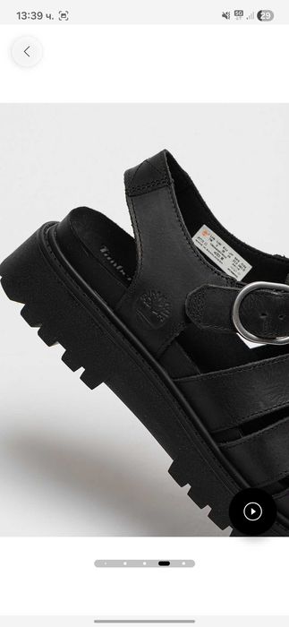 Кожени сандали Timberland