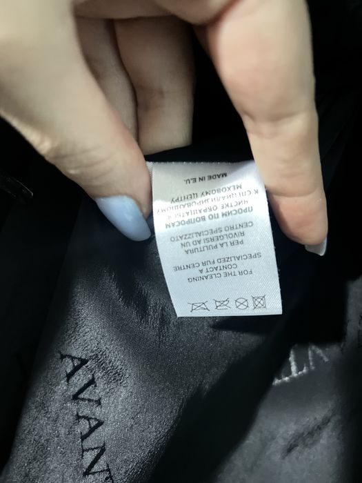 Шуба стриженной норки AVANTI