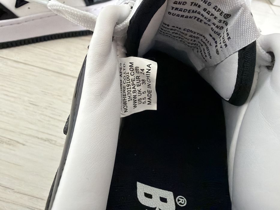 Adidași Bape sta black