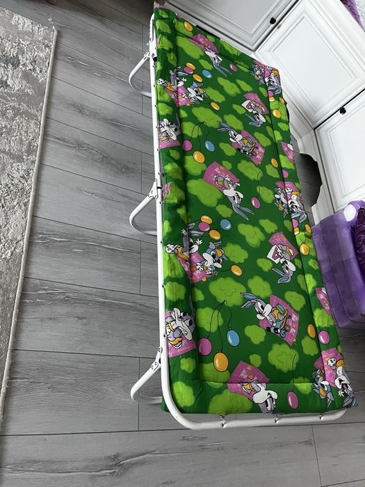 Продам раскладушку с матрасом