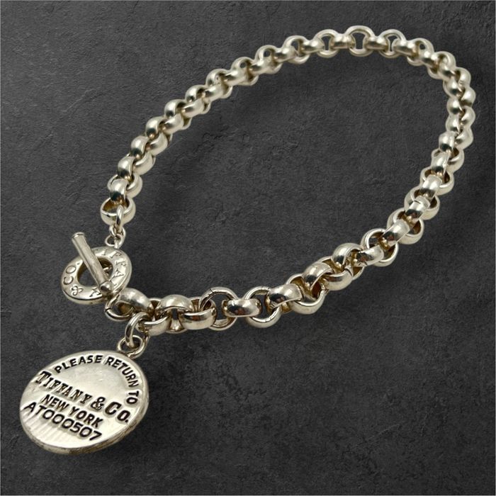 Сребърно колие Tiffany & Co