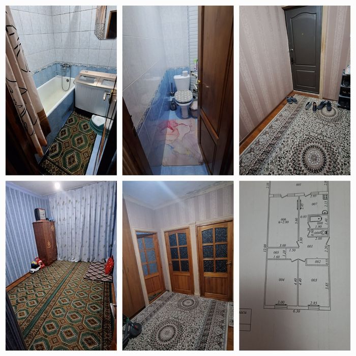 Продаётся: Эшангузар, 1-микр-н, 3/4/4.