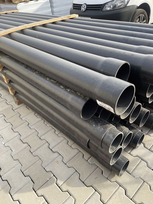 Teava/filtru pvc d125, d140, d160 pentru forat puțuri